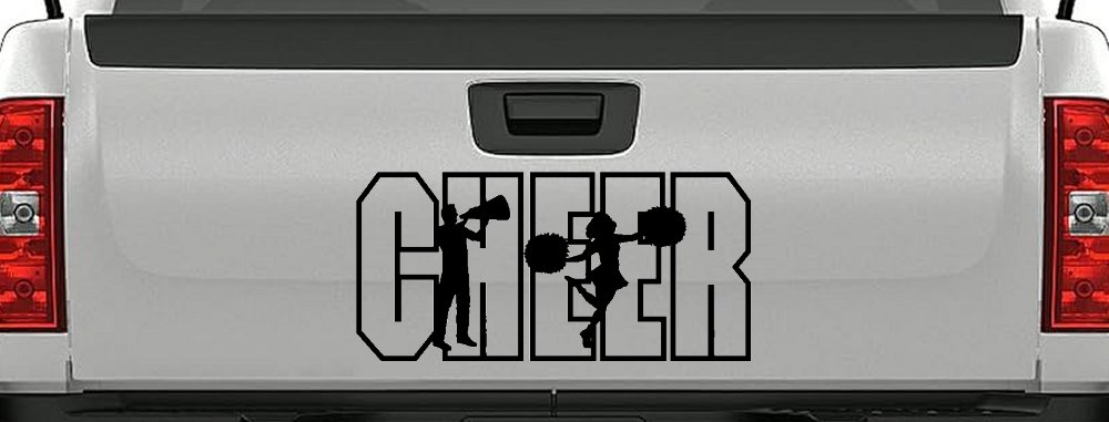 Cheer Cheerleader Car or Truck Window Decal Sticker