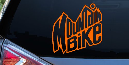 Mountain Bike Sports Car or Truck Window Decal Sticker