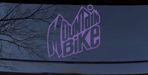 Mountain Bike Sports Car or Truck Window Decal Sticker