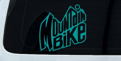 Mountain Bike Sports Car or Truck Window Decal Sticker