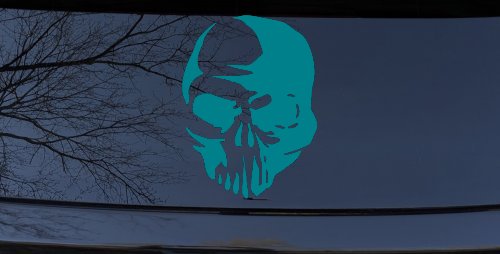 Tribal Skull Car or Truck Window Decal Sticker