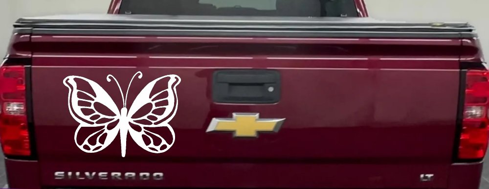 Butterfly Butterflies Car or Truck Window Decal Sticker