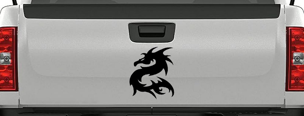 Tribal Dragon Car or Truck Window Decal Sticker