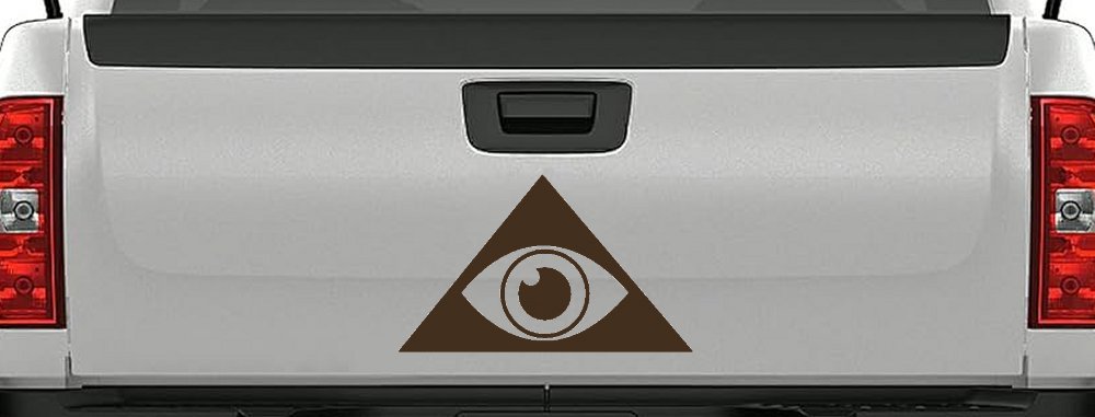 Illuminati Eye Car or Truck Window Decal Sticker