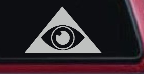 Illuminati Eye Car or Truck Window Decal Sticker