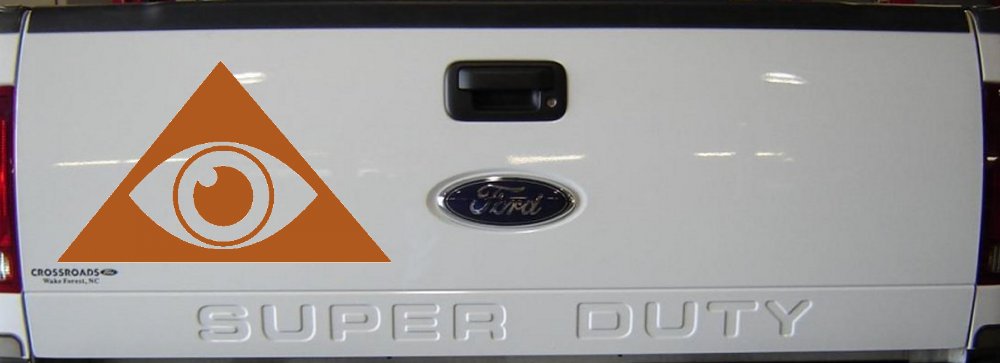 Illuminati Eye Car or Truck Window Decal Sticker