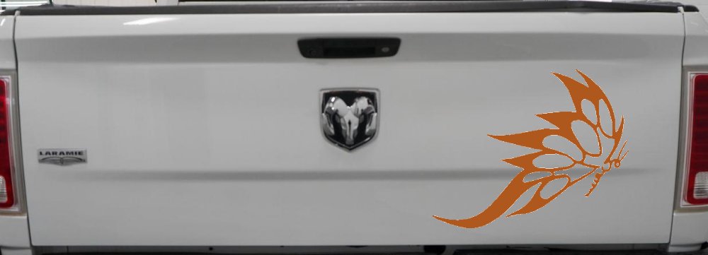 Tribal Butterfly Butterflies Car or Truck Window Decal Sticker
