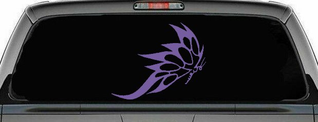 Tribal Butterfly Butterflies Car or Truck Window Decal Sticker
