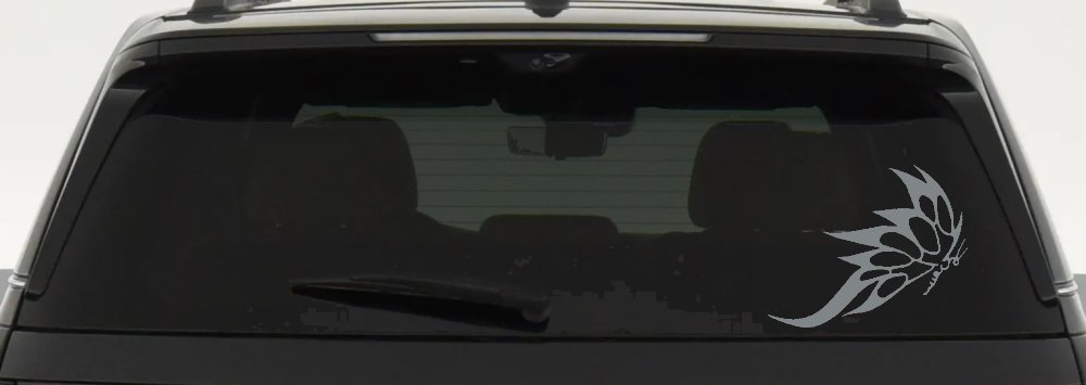 Tribal Butterfly Butterflies Car or Truck Window Decal Sticker