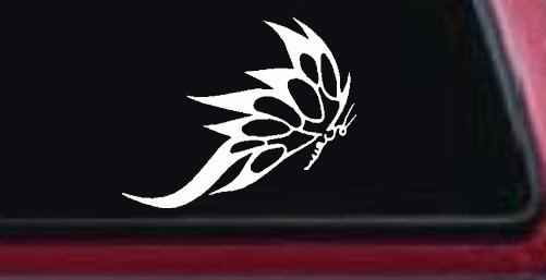Tribal Butterfly Butterflies Car or Truck Window Decal Sticker