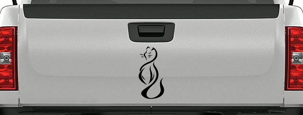 Tribal Cat Animals Car or Truck Window Decal Sticker