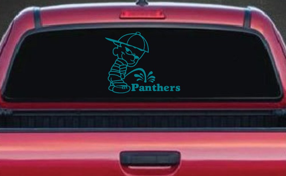 Pee On Panthers (Turquoise Blue)