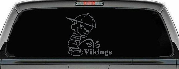 Pee On Vikings (Silver)