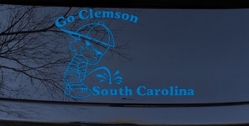 Go Clemson Pee on South Carolina Car or Truck Window Decal Sticker