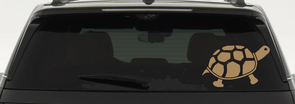 Turtle Car or Truck Window Decal Sticker