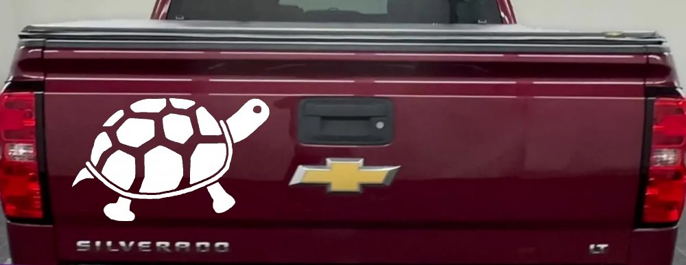Turtle Car or Truck Window Decal Sticker