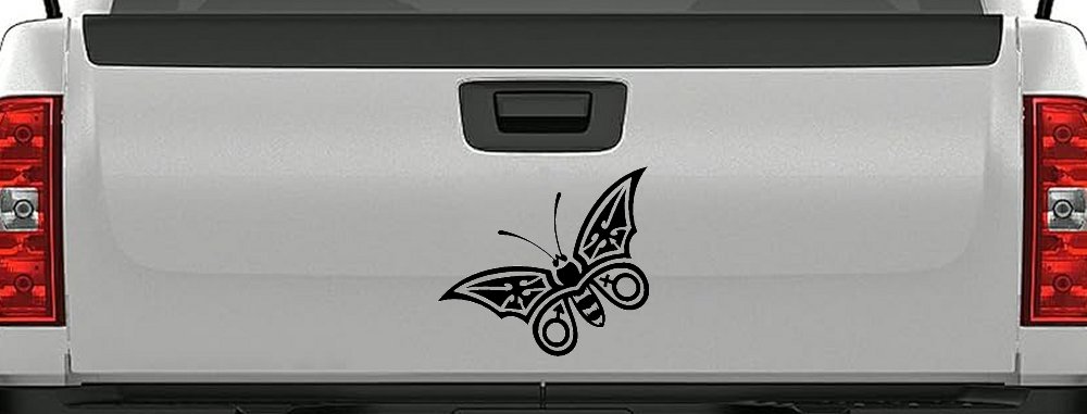 Tribal Butterfly Butterflies Car or Truck Window Decal Sticker