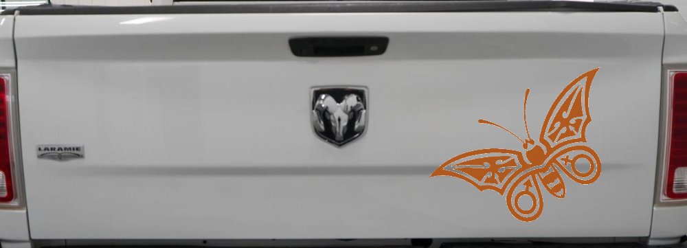 Tribal Butterfly Butterflies Car or Truck Window Decal Sticker
