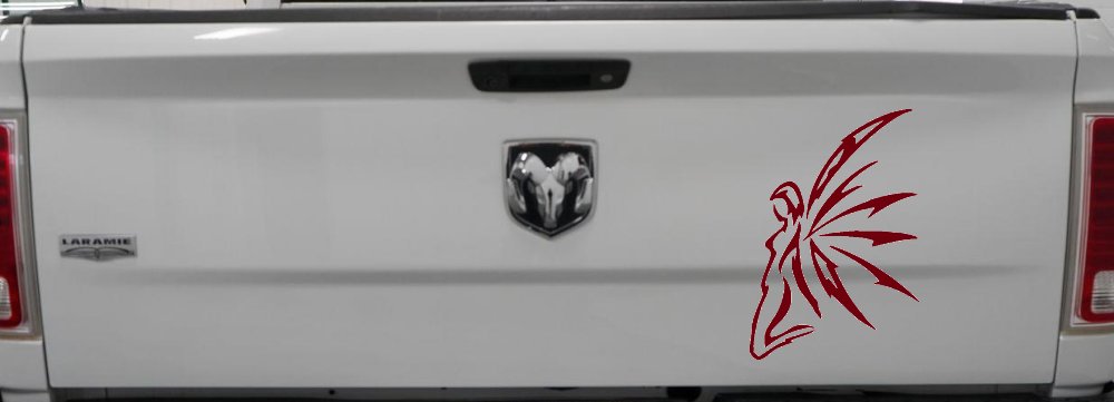 Tribal Fairy Car or Truck Window Decal Sticker