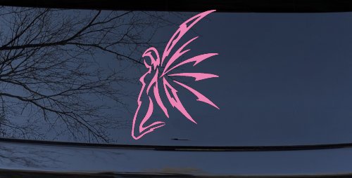Tribal Fairy Car or Truck Window Decal Sticker (Pink)