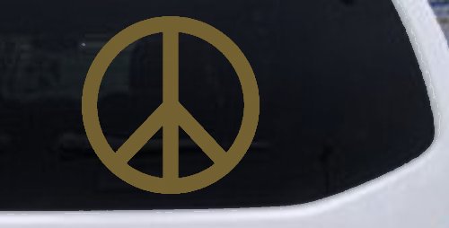 Peace Sign Symbol Car or Truck Window Decal Sticker
