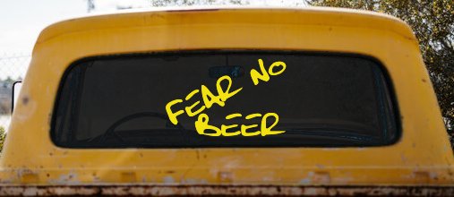 Fear No Beer (Yellow)