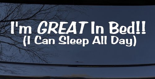 Great In Bed (White)