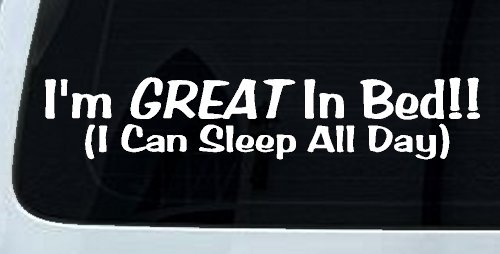 Great In Bed (White)