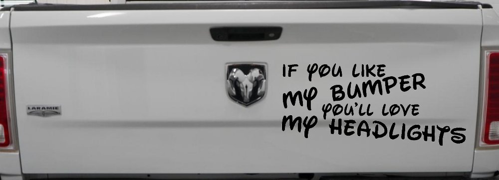 Like My Bumper (Black)