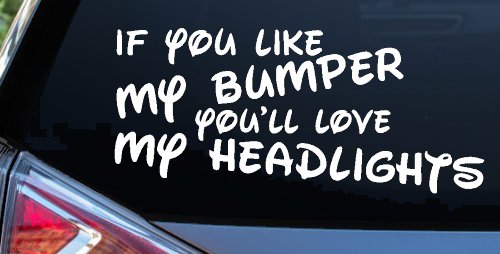 Like My Bumper (White)