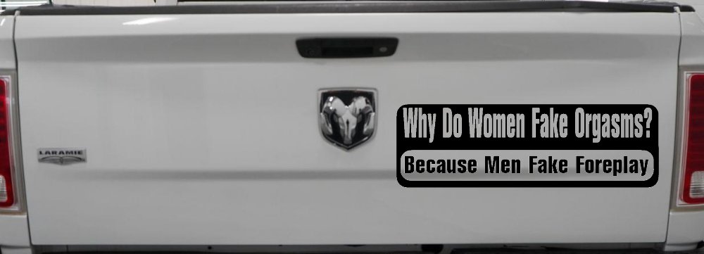 Why Do Women Fake (Black)