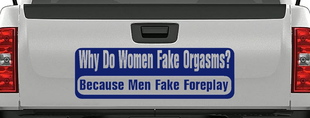 Why Do Women Fake (Navy)
