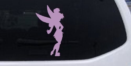 Tinkerbell Tinker Bell Fairy Tale Cartoon Car or Truck Window Decal Sticker (Lilac)