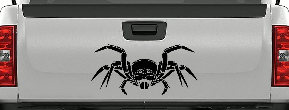 Spider Animals Car or Truck Window Decal Sticker (Black)