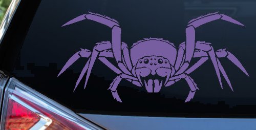 Spider Animals Car or Truck Window Decal Sticker (Purple)