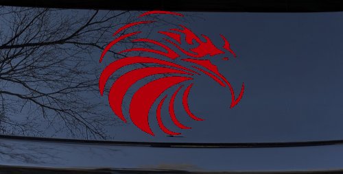 Tribal Eagle Patriotic Car or Truck Window Decal Sticker