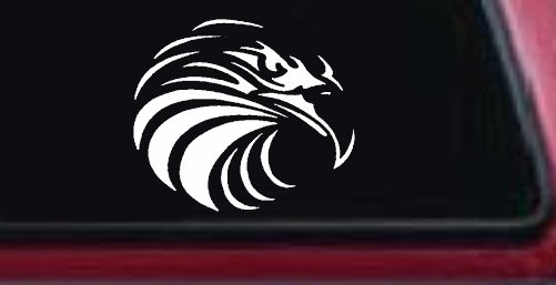 Tribal Eagle Patriotic Car or Truck Window Decal Sticker