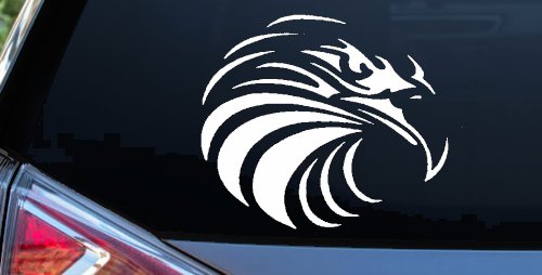 Tribal Eagle Patriotic Car or Truck Window Decal Sticker