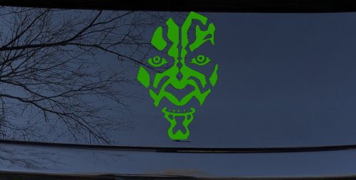 Darth Maul Face Car or Truck Window Decal Sticker