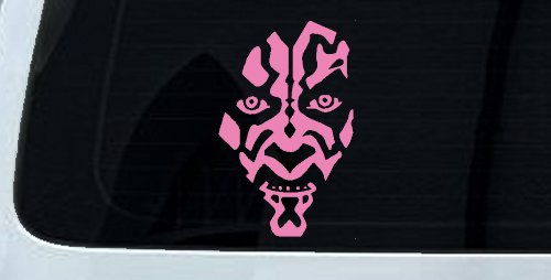 Darth Maul Face Car or Truck Window Decal Sticker
