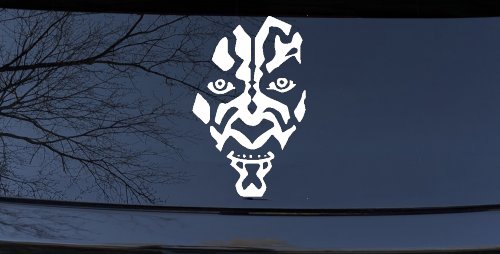 Darth Maul Face Car or Truck Window Decal Sticker