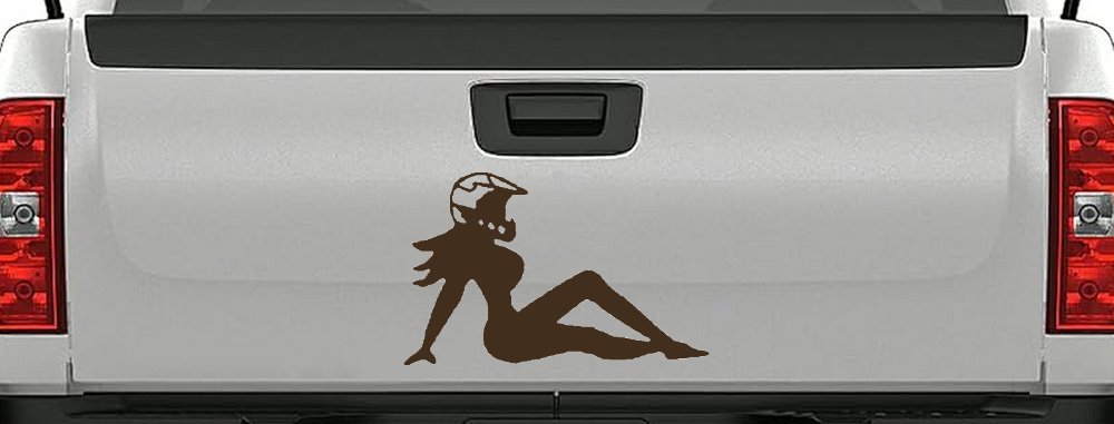 Moto X Mudflap Girl  Car or Truck Window Decal Sticker