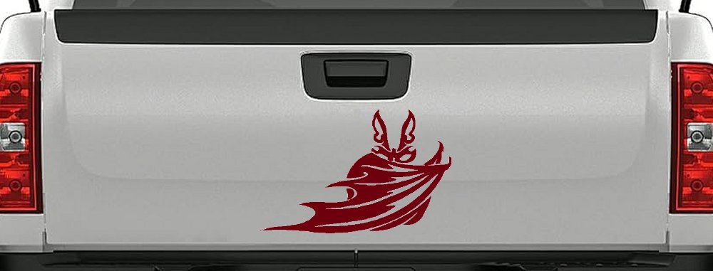 Bat Car Truck Window Decal Sticker Vinyl Auto Graphic (Burgundy)