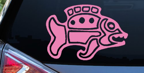 Tribal Fish Animals Car or Truck Window Decal Sticker