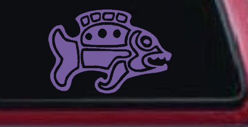 Tribal Fish Animals Car or Truck Window Decal Sticker