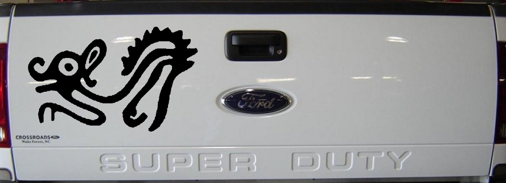 Native American Indian Tribal Animal Car or Truck Window Decal Sticker