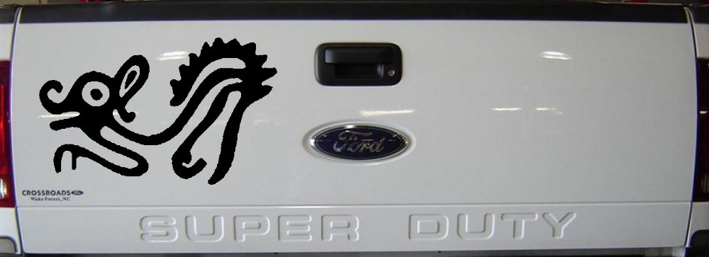 Native American Indian Tribal Animal Car or Truck Window Decal Sticker