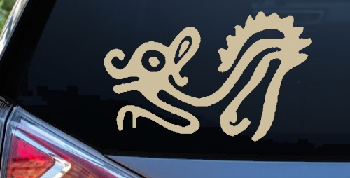 Native American Indian Tribal Animal Car or Truck Window Decal Sticker
