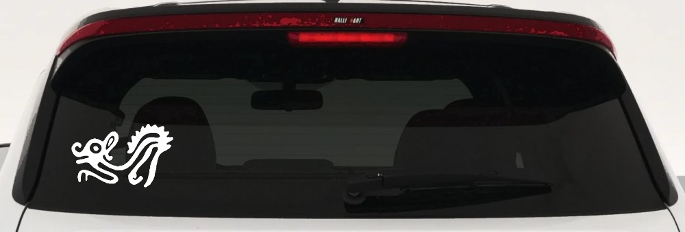 Native American Indian Tribal Animal Car or Truck Window Decal Sticker