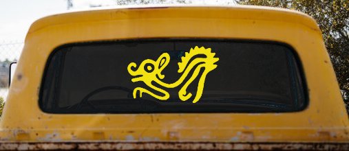 Native American Indian Tribal Animal Car or Truck Window Decal Sticker